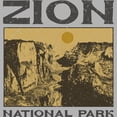 thumbnail image 2 of Junior's Lost Gods Zion National Park Distressed Graphic Oversized T-Shirt, 2 of 2