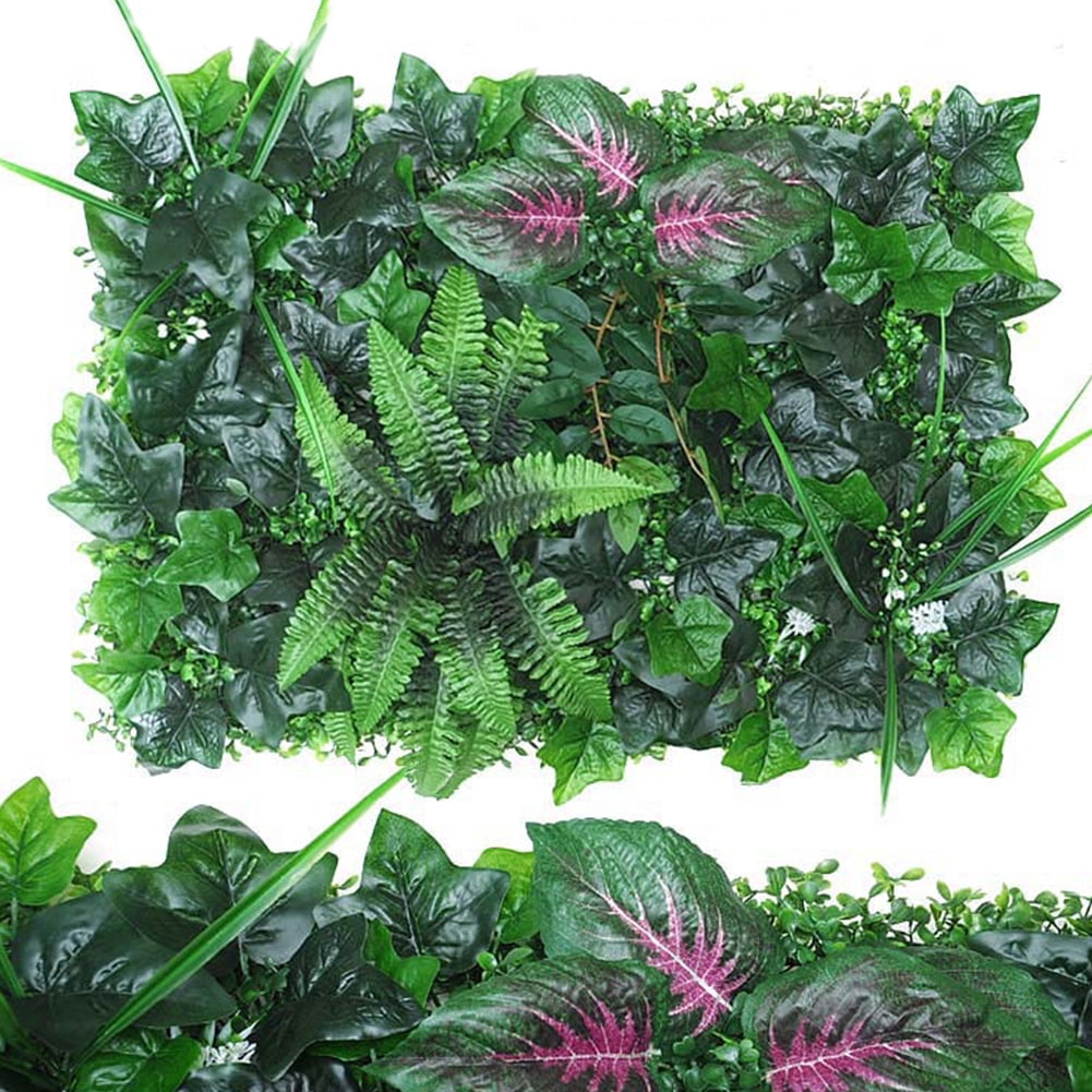 Younar 40*60CM Artificial Plant Hedge Panel UV Protected Privacy Fence