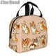 thumbnail image 1 of Kawaii cartoon Corgi Dog Lunch Bag Tote Bag Insulated Organizer Lunch Holder Bag for Work Workout Outdoors Picnic Beach Travel, 1 of 5