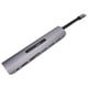 thumbnail image 2 of Interfaz TypeC 9 en 1 a estación de acoplamiento convertidor de concentrador USB hembra HDMI VGA para Macbook (THV901), 2 of 9