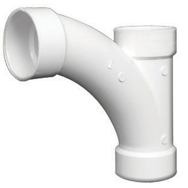 Charlotte Pipe Schedule 40 3 in. Hub x 3 in. Dia. Hub PVC Long Turn Wye