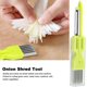 thumbnail image 3 of Stainless Steel Vegetable Cutter, Shredders Plastic Handles Sharp Enough Multi-purpose Peeling For Chopping Onions Green Onions Vegetables Kitchen Kit, 3 of 5