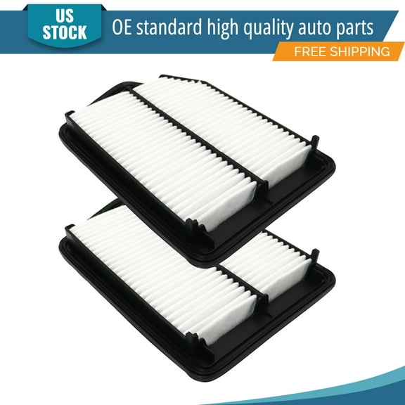 YXPCARS 2PCS Front Engine Air Filter for 2015 - 2020 Acura TLX 2013 - 2017 Honda Accord, New Air Filter Replacement (CA11476)