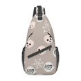 thumbnail image 1 of ZICANCN Crossbody Sling Bag for Men Women - Halloween Decoration Casual Shoulder Backpacks for Travel Sport Climbing Runners Daypack, 1 of 9