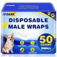 thumbnail image 1 of Pañales desechables para perros machos XPCARE, 50 unidades (pequeños), 1 of 6