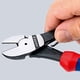 thumbnail image 3 of Alicates KNIPEX de alto apalancamiento con resorte diagonal rojo y azul, 3 of 7