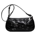 thumbnail image 1 of Bolso Hombro Mujer PU Correa Ajustable Color Sólido Elegante, 1 of 9