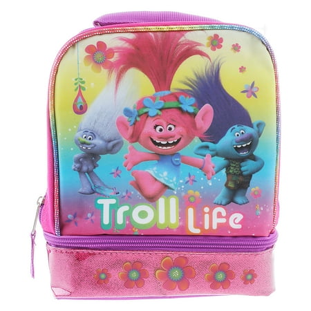 Lime Lunch - Troll Life 2 Compartment Lunch Cooler