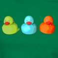 thumbnail image 3 of CafePress - Three Rubber Ducks Women's Dark T Shirt - Women's Traditional Fit Dark T-Shirt, 3 of 4