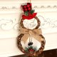 thumbnail image 4 of 2024 Christmas Decoration Rattan Wreath with Lights for Home Fireplace Window Door Decor Garland Xmas Tree Hanging Pendant, 4 of 4