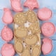 thumbnail image 5 of Sello de galleta de prensa manual, 8 piezas cortadores de galletas 3D D cortadores de galletas molde diseño elevado, 5 of 8