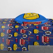 Cars McQueen and Dinco 3 Piece Twin Size Bed Sheet Set