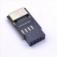 thumbnail image 4 of 3X Placa Base USB2.0 9Pines una TIPO-C A-KEY Convertidor de Conector Frontal USB3.2 TIPO-e Adaptador de Encabezado de Interfaz Tarjeta Extensora, 4 of 5