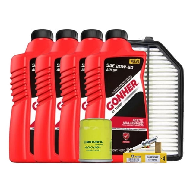 Kit De Afinacion Honda City 2015-2021 1.5l Gonher