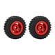 thumbnail image 5 of Neumáticos para coche RC, 2 piezas de 55 mm, neumáticos de goma para coche RC, neumáticos para coche RC con cubo de rueda con orificio, características mejoradas, 5 of 12