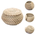 thumbnail image 4 of Monyance woven basket Small Round Woven Straw Fruit Vegetable Storage Basket with Lids(7.48X4.33X3.94Inches), 4 of 10