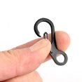 thumbnail image 3 of Durable Zinc Alloy Carabiners 20 Pieces Keyring Clips, 3 of 5