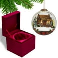 thumbnail image 3 of CC Christmas Decor Christmas at the Cabin Glass Ball Hanging Ornament - 3", 3 of 6