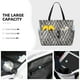 thumbnail image 3 of Fotbe Black White Stripes Bolsa de Viaje para Playa - Resistente al Agua, Bolsa Tote de Gran Capacidad y Ligera con 7 Bolsillos para Mujeres y Hombres, 3 of 7