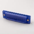 thumbnail image 4 of 10 Hole Plastic Harmonica Music Instrument Educational Music Toy for Beginner Students Kids (Blue), 4 of 8
