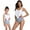 White, variant on WOLLED Matching Swimsuits for Family Matching Family Swimsuits Mommy and Me Bathing Suits Two Piece Bikini Bathing Suit