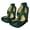 style-1, variant on Frog Peeking Through Green Car Seat Cover Set Auto Front Bucket Cushion Protect Accessories 2 Piece