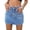 A94-Light Blue, variant on Sokhug Denim Mini Skirt for Women High Waist Classic Straight Fit Summer Jean Skirt with Pockets