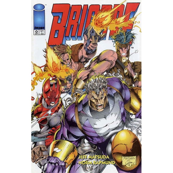 Brigade #0 VF ; Image Comic Book