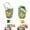 green, variant on 3D Energy Drink,Sideline Cooler Can Holder with a cactus and a butterfly-shaped can opener,3D Printed PETG,Novelty Drink Sleeve for 12oz Cans,Sports Gift for Coaches and Tailgating Fans - (yellow)