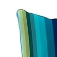 thumbnail image 6 of Jordan Manufacturing 46.5" x 24" Islip Teal Stripe Rectangular Outdoor Deep Seat Chair Cushion Set with Welt, 6 of 11