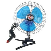 July Memor 25W 8in Car Truck Oscillating Clip-on Air Fan Strong Wind Cooler (12V)