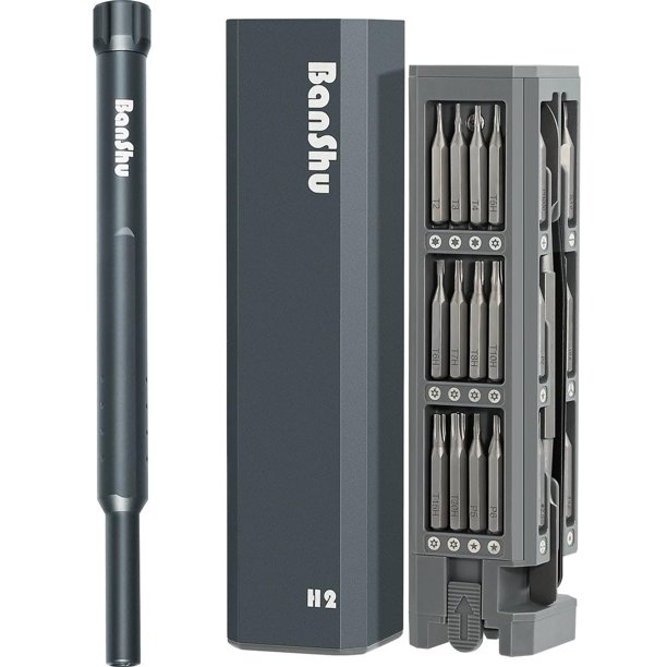 Juego de destornilladores Banshu Precision 46 en 1 con funda para aparatos electrónicos