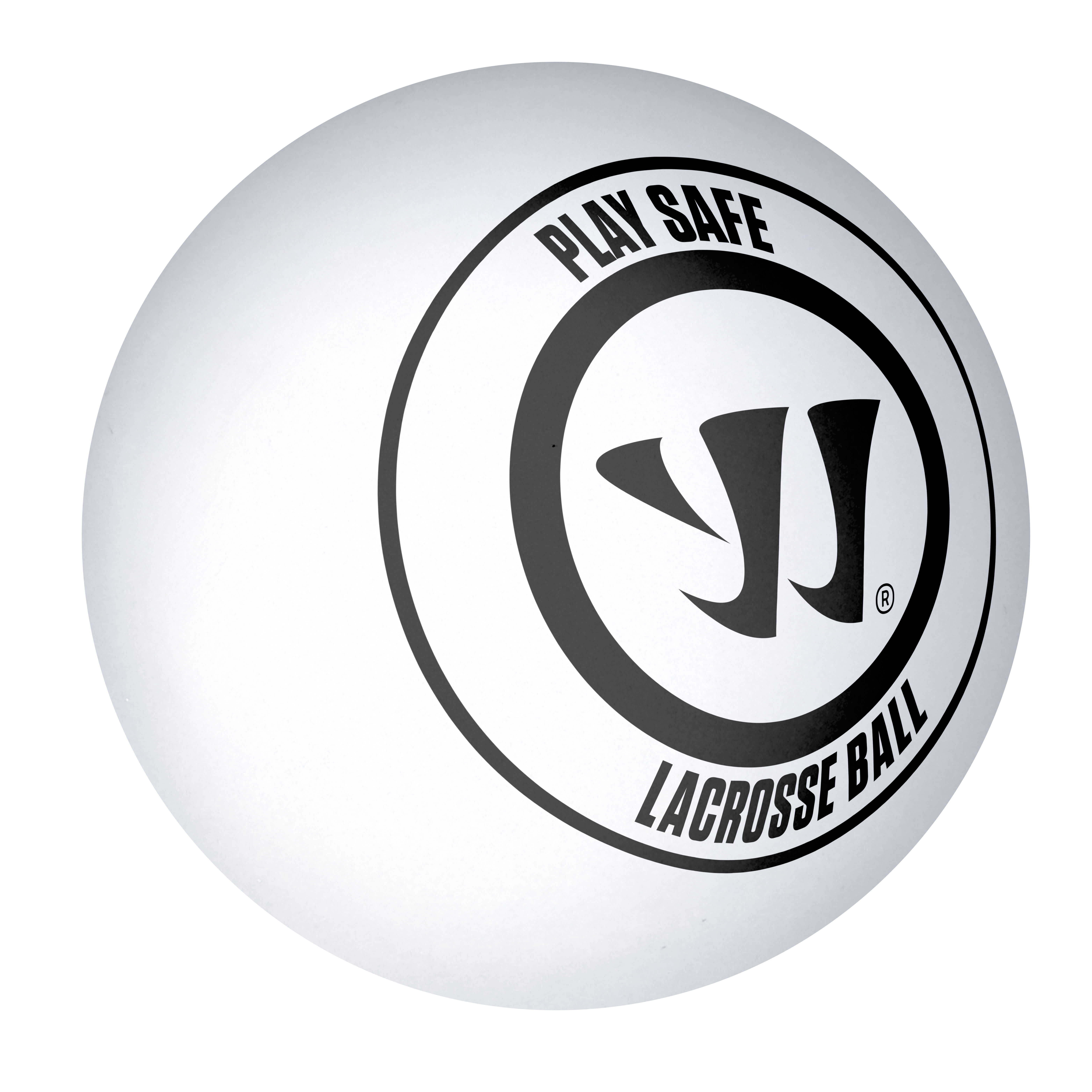 Warrior PlaySafe Lacrosse Ball, Youth & Recreational Training – White, 3‑Pack