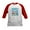 Red/White, variant on CafePress - Peppa Pig: Play Giggle Grow Kids Baseball T Shirt - Kids Cotton Baseball Jersey, 3/4 Sleeve Shirt
