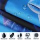thumbnail image 2 of Cortina de ducha azul (delfín marino, 180 x 180 cm), cortina de ducha de tela de poliéster impermeable y lavable a máquina, cortina de ducha decorativa de secado rápido, 2 of 5