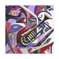 thumbnail image 1 of Trombone in Abstract. - Canvas, 1 of 10