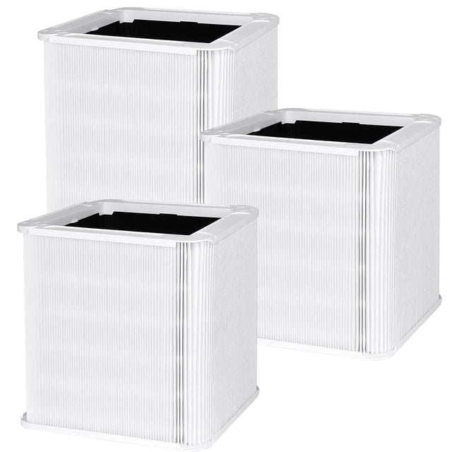 Filtro de repuesto Carmerny Blue Pure 211+ True HEPA, paquete de 3