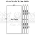 thumbnail image 6 of Championship Tour Edition Pool Table Felt, Billiard Table Cloth, Pool Table Felt Replacement kit, Billiards Table Felt Pool with 6 Precut Rail Cloth Strips, Pool Table Accessories - 9 FT (Wine), 6 of 7