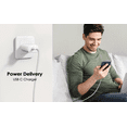 thumbnail image 5 of (3 pack) USB C Charger 25W, PD 3.0 Charger Fast Charging Durable Type C Charger for iPhone 14/14 Plus/14 Pro/14 Pro Max/13/12/11,iPad,Samsung, Android Phones-White, 5 of 10