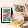 thumbnail image 4 of Magnetic Front Opening Art Frames for Kids - Display and Preserve Their Artwork, 4 of 9