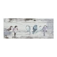thumbnail image 2 of Hand Painted Wood Plank Panel Wall Decor, 2 of 7