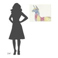 thumbnail image 4 of Global Gallery's Avery Tillmon 'Ophelia Crop with Flowers' Stretched Canvas Wall Art, 4 of 4