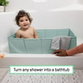 thumbnail image 2 of Bañera portátil para bebés Ingenuity Tuckaway para niños pequeños de 12 a 5 años, 2 of 7
