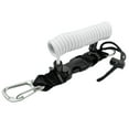 thumbnail image 2 of yotijay Diving Coil Lanyard Spring Coiled Camera Lanyard Metal with Hook Freediving Rope White, 2 of 9