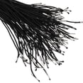 thumbnail image 3 of OULII 100Pcs Elastic Mask Strap Stretch Crafts Fastener For DIY Projects Black Rubber Makers, 3 of 8