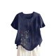 thumbnail image 1 of Camisetas de Manga Corta para las Mujeres Botón de Impresión Casual Cuello Redondo Camiseta Superior, Blusas para las Mujeres Casual, 1 of 4