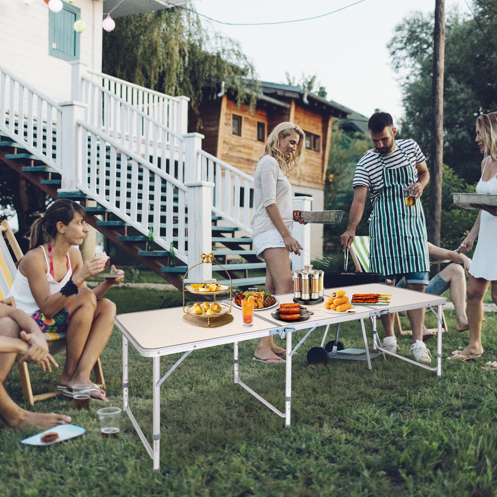 テーブル・チェア・ハンモック Coleman Aluminum Picnic Table 170