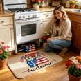 thumbnail image 4 of Welcome Doormat Collection, Front Door Mats for Indoor Outdoor Spring Summer Fall Patriotic Floral Entryway Rug Decor, 4 of 7