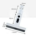 thumbnail image 4 of BUYISI Kitchen 3 Modes Waterfall Faucet Extender Spray Head Faucet Connector Mixer White, 4 of 9