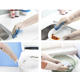 thumbnail image 5 of Guantes para lavar platos impermeables de látex de caucho de nitrilo, guantes de limpieza de calidad alimentaria de PVC engrosados ​​para el hogar, cocina, hogar L JM, 5 of 5